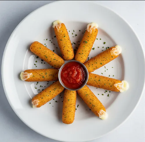 8pcs Breaded Mozzarella Sticks 