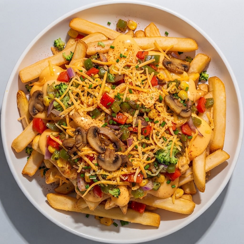 Vegetable Loaded Fries 
