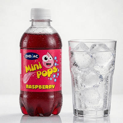Mini Pops Raspberry 