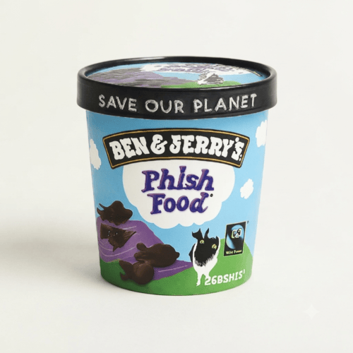 Ben & Jerrys Phish Food Ice Cream Tub 