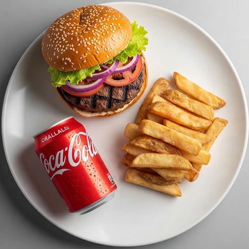 Beef Burger Meal 