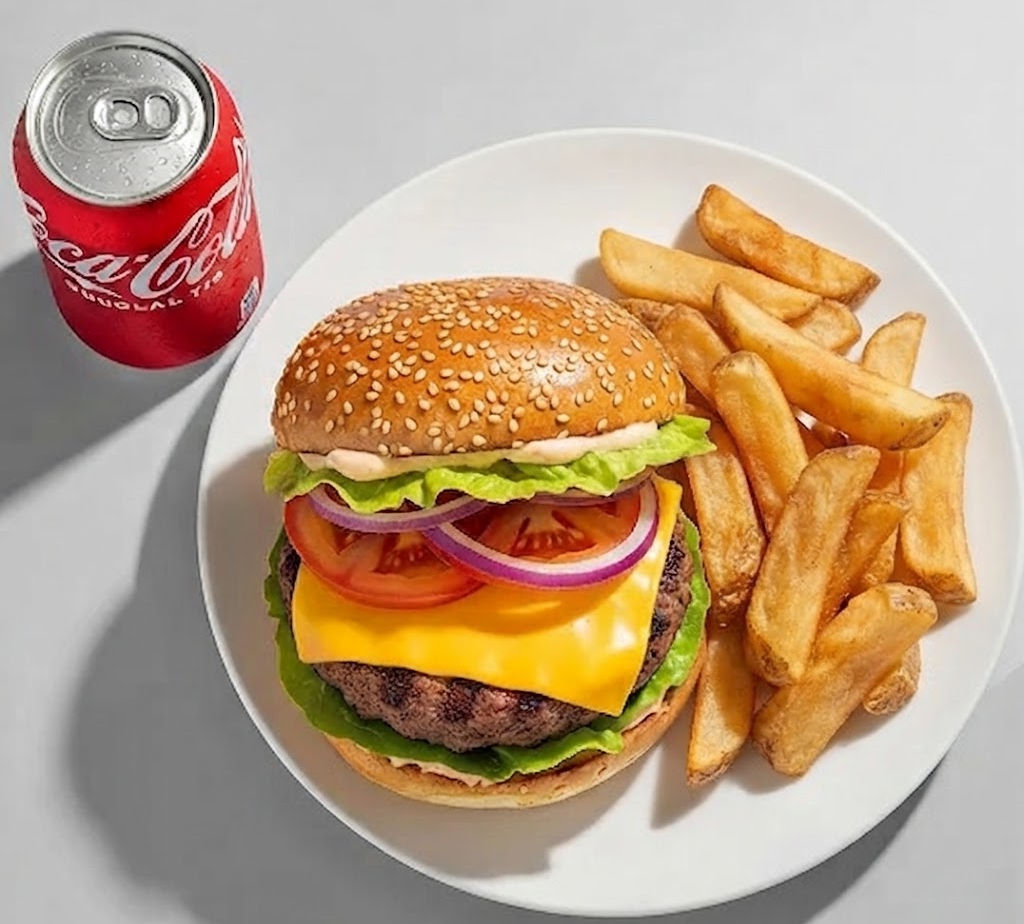 Cheese Burger Meal 