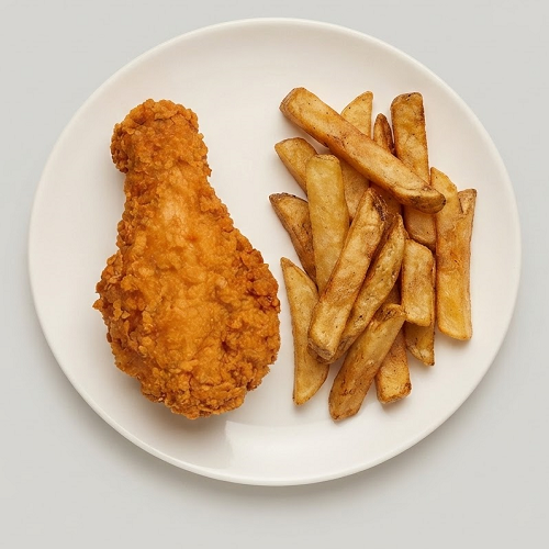 Kids 1pc Southern Fried Chicken 